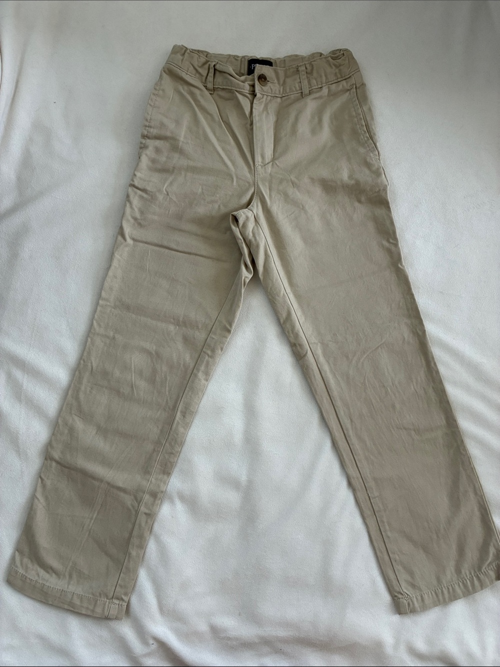 The Children's Place Tan Straight-Leg Khaki Pants